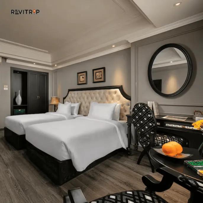 hotel for family in Hanoi with pool and spacious rooms