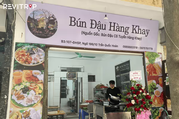 Bun Dau Mam Tom Hang Khay