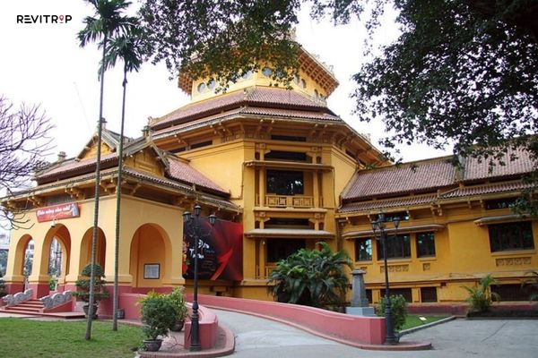 Outside Vietnam National Museum of History