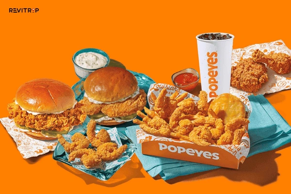 Popeyes spicy fried chicken sandwich – bold fast food in Hanoi