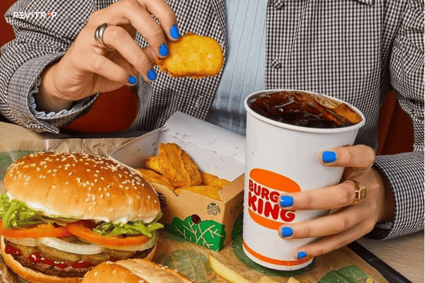 Burger King Whopper meal – flame-grilled fast food in Hanoi
