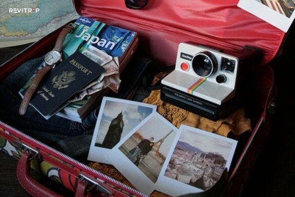 Suitcase when traveling 