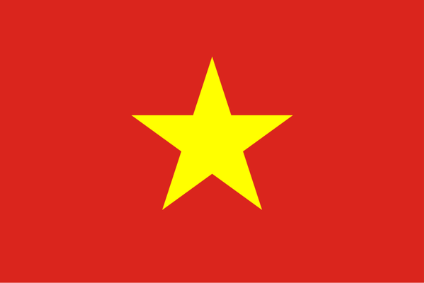 The Official Vietnam flag