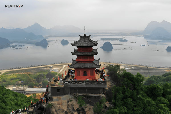 Breathtaking view from the Perfume Pagoda (Huong Pagoda)
