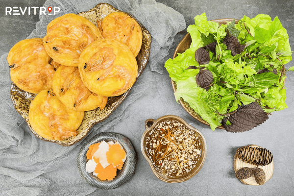 Shrimp cakes - A delicacy from West Lake, Hanoi