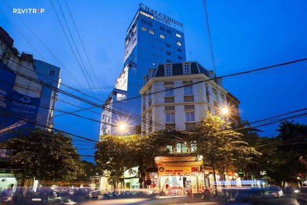 Chalcedony Hotel Hanoi located on Nguyen Truong To Street near West Lake