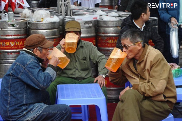 Hanoi food tour - Fresh Draft Beer