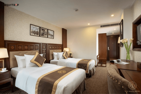 Rex Hanoi Hotel room interior