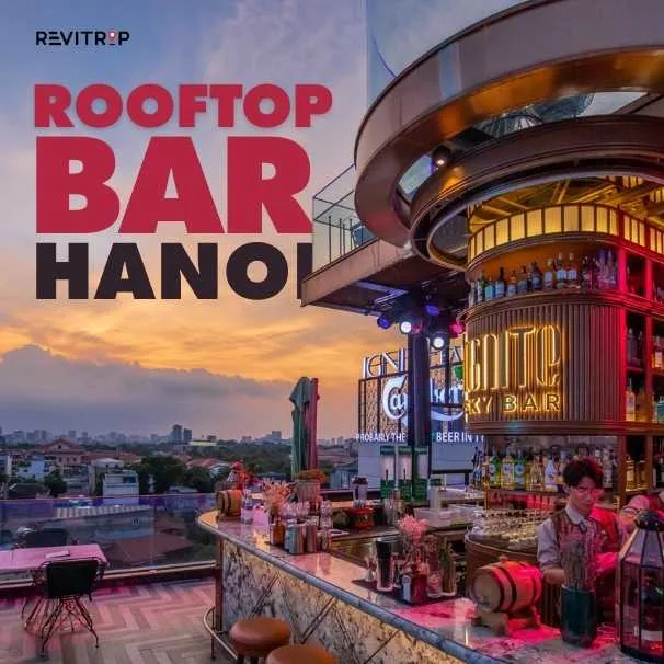 Rooftop bar Hanoi
