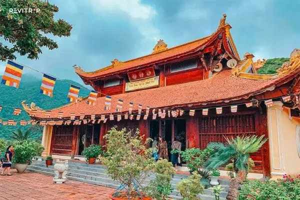Inside Van Son Pagoda