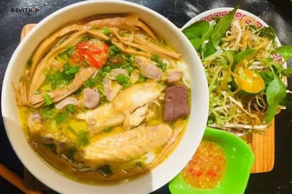 Bun mang ga is one of the lighter and more elegant Saigon dinner options on this list