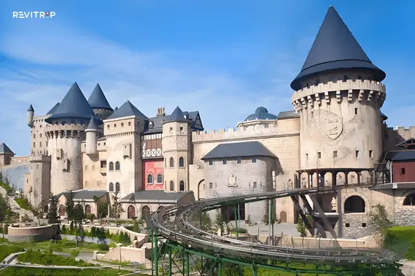 French Village area at Ba Na Hills