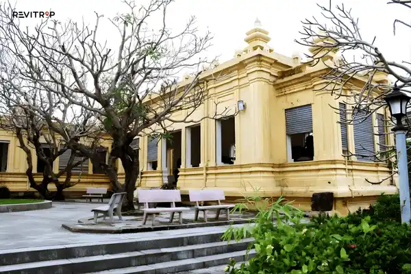Front Courtyard of Cham Museum Da Nang