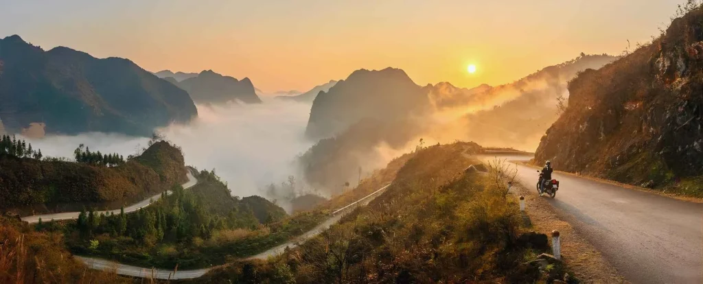 Ride the legendary Ha Giang Loop, discover UNESCO karst plateaus, and Vietnam's most remote ethnic minority villages in the far north.