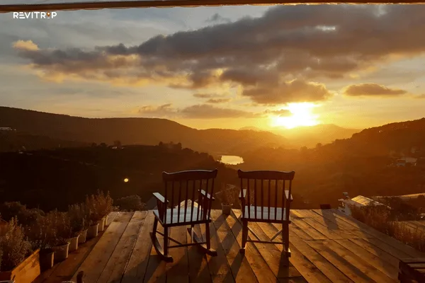 Coffee with a view in Da Lat Vietnam