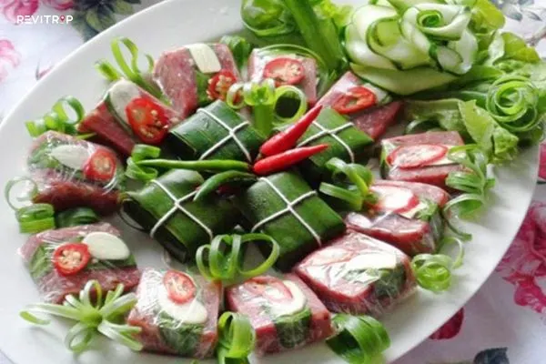 Nem Chua Yen Mac - Must-try food in Ninh Binh