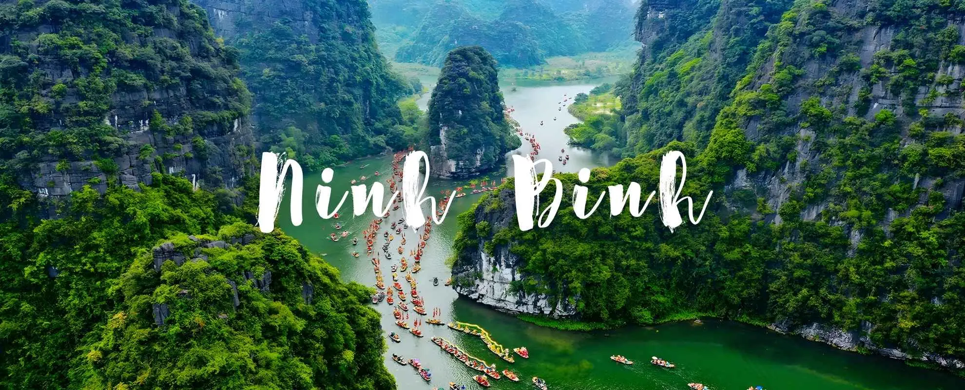 Discover Ninh Binh, Vietnam's Ha Long Bay on Land. Explore limestone karsts, ancient temples, and scenic boat caves just 90km south of Hanoi.