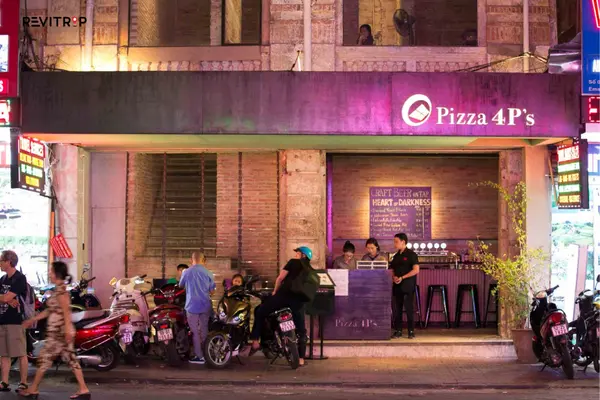 Pizza 4P's is one of the most talked-about restaurants in Ho Chi Minh City