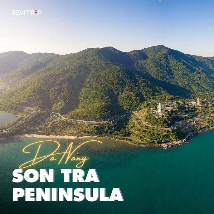 Son Tra Peninsula Where the Mountain Meets the Sea and Sky