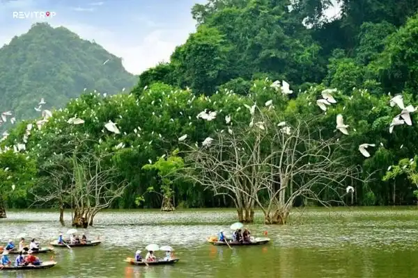 Thung Nham Bird Park boat ride