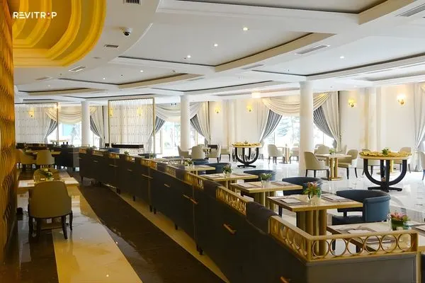 Bay View Restaurant - Main Dining space at Vinpearl Ha Long