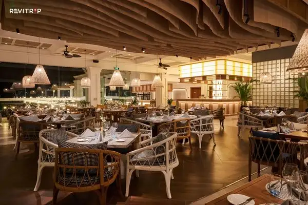 Pavilion Restaurant - sea-fresh space at Vinpearl Ha Long