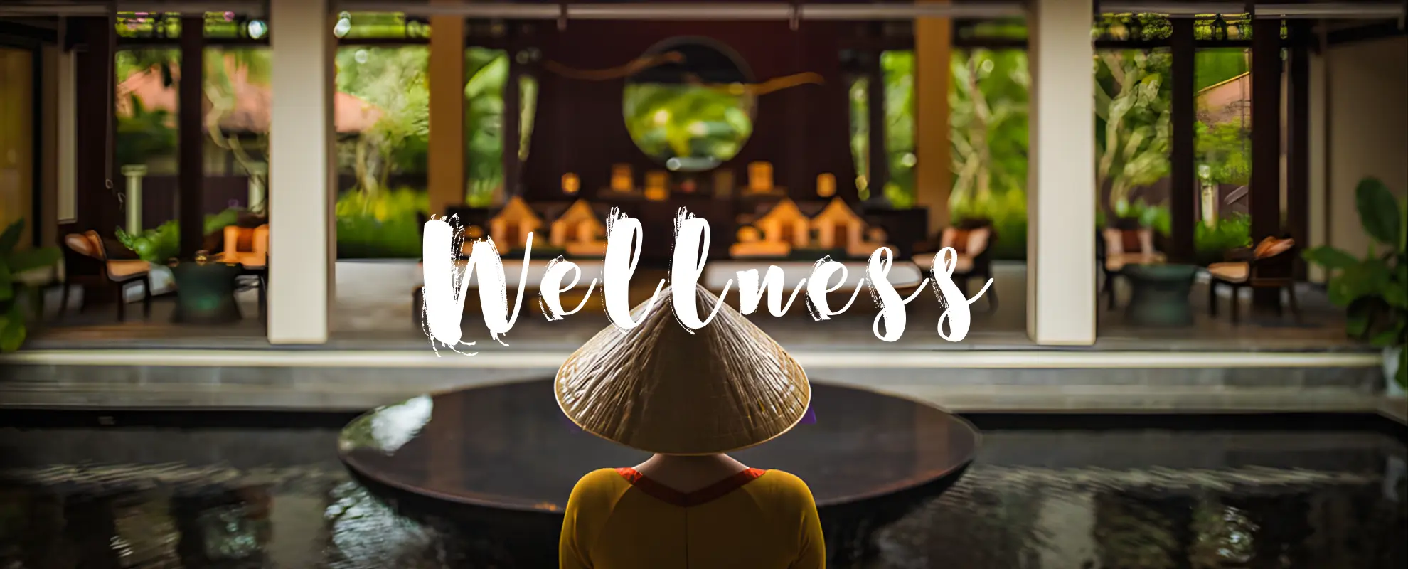 Vietnamese spa massage with herbal treatment at a wellness resort