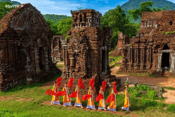 A cultural performance scene
