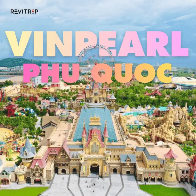 Vinpearl Phu Quoc theme park entrance and main attractions